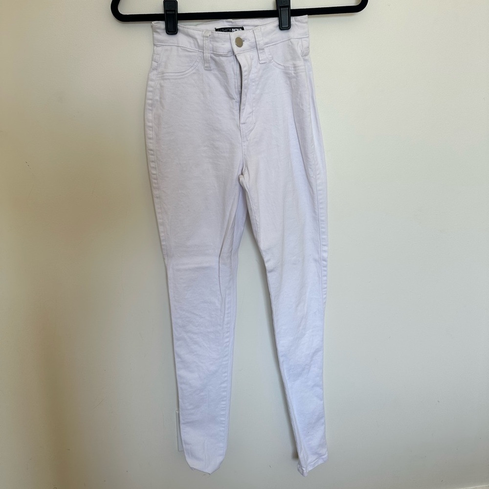 White jeans